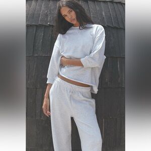 NWOT ZARA Plush Sweatshirt S